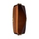 Etta Cow Leather Handbag Shoulder Bag Large Women S Dark Coffee Color