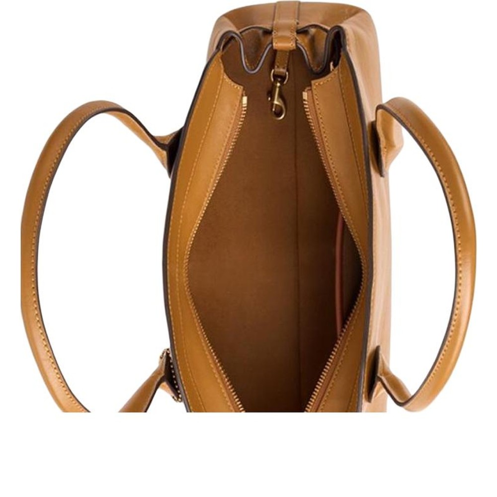 Empire Carryall Handbags Cow Leather Large Zip Closure Ccm57 B4t7j