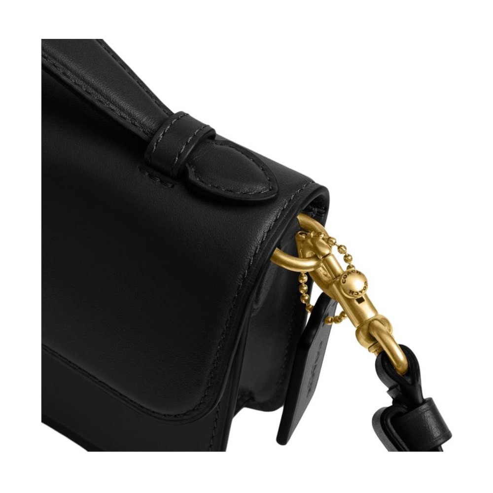 Cow Leather Shoulder Bag Crossbody Bag Handbag Small Women S Black