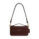 Calfskin Shoulder Bag Crossbody Bag Handbag Small Women S Maple