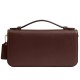 Calfskin Shoulder Bag Crossbody Bag Handbag Small Women S Maple