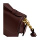 Calfskin Shoulder Bag Crossbody Bag Handbag Small Women S Maple