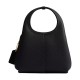 Lana Polished Pebble Leather Handbag Small Women S Black