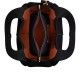 Lana Polished Pebble Leather Handbag Small Women S Black
