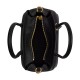 Empire Carryall Cow Leather Handbag Small Women S Black