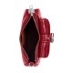 Ashton Wrinkle Leather Shoulder Bag Mini Women S Dark Rosefinch
