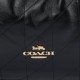 Cow Leather Trash Bag Shoulder Bag Women S Black