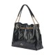 Cow Leather Trash Bag Shoulder Bag Women S Black