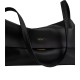 Chelsea Natural Grain Leather Shoulder Bag Large Women S Black