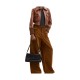 Chelsea Natural Grain Leather Shoulder Bag Large Women S Black