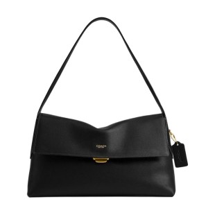Chelsea Leather Shoulder Bag Large Women S Black