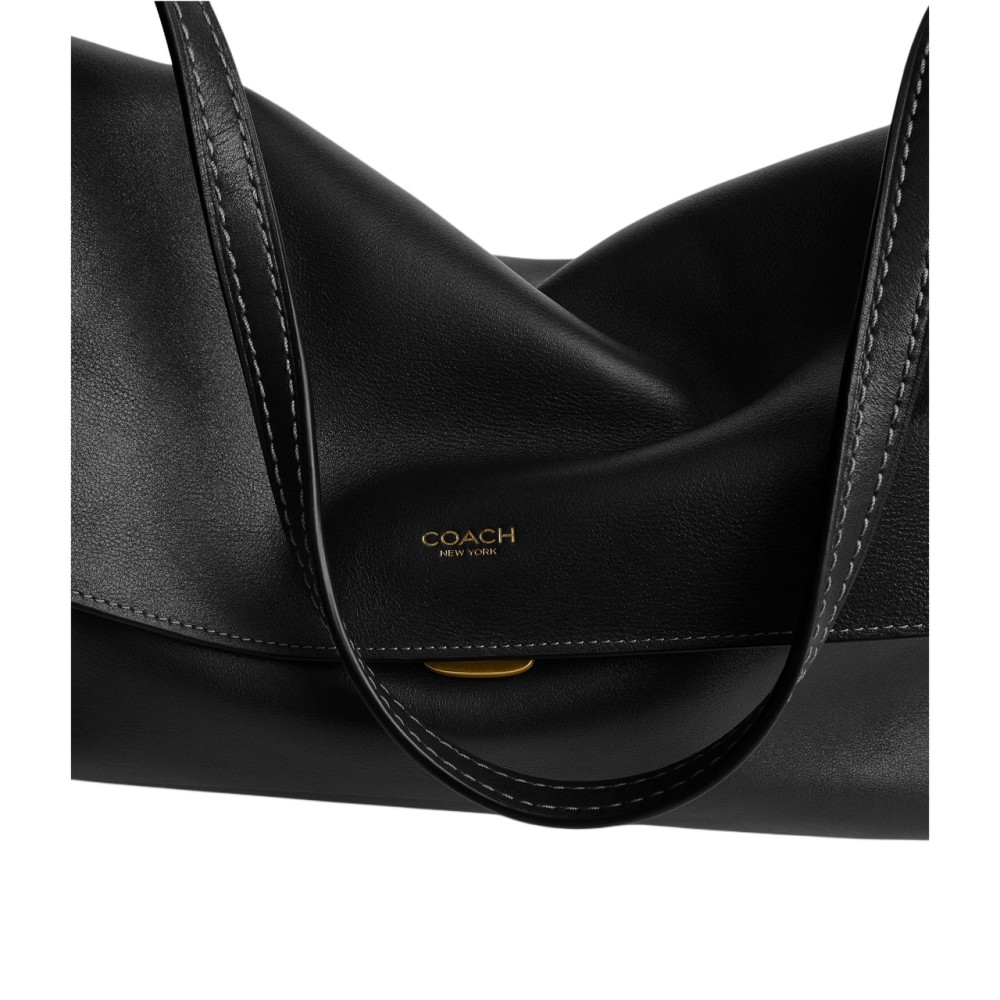 Chelsea Leather Shoulder Bag Large Women S Black