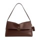 Chelsea Natural Grain Leather Shoulder Bag Large Women S Brown