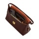 Chelsea Natural Grain Leather Shoulder Bag Large Women S Brown
