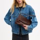 Chelsea Natural Grain Leather Shoulder Bag Large Women S Brown