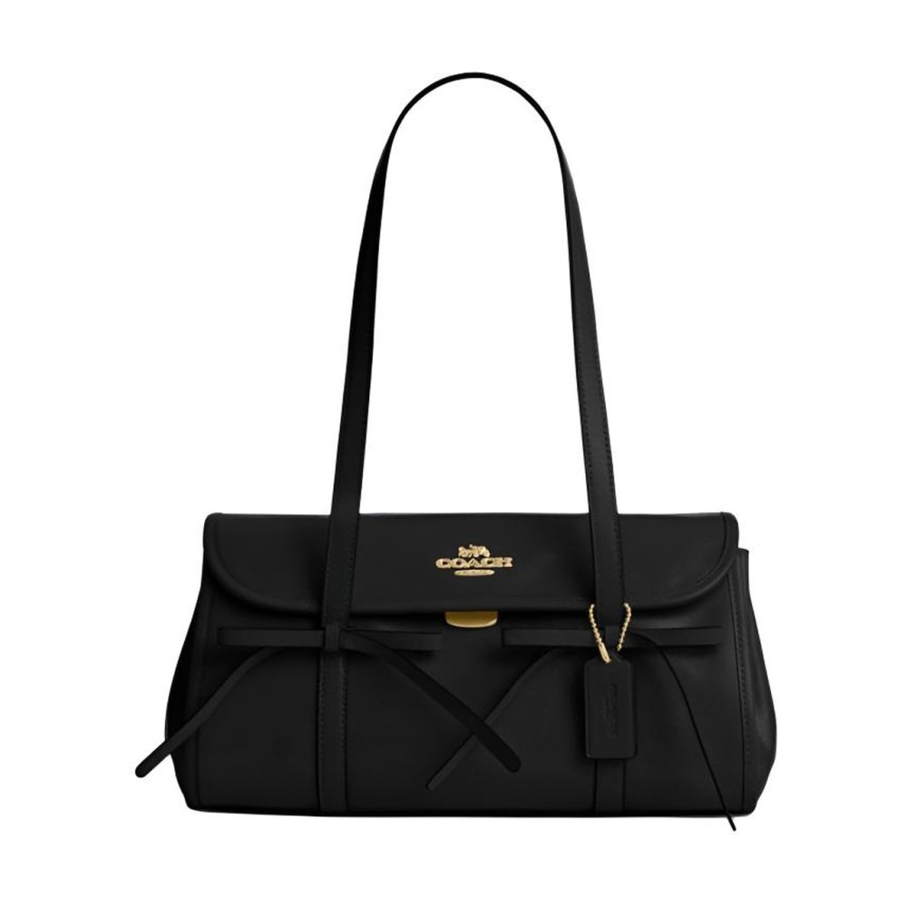 Shoulder Bags Cow Leather Large Shoulder Bag Cdy94 Imblk