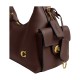 Pocket Handbags Cow Leather Large Zip Closure Cdz70 B4mpl