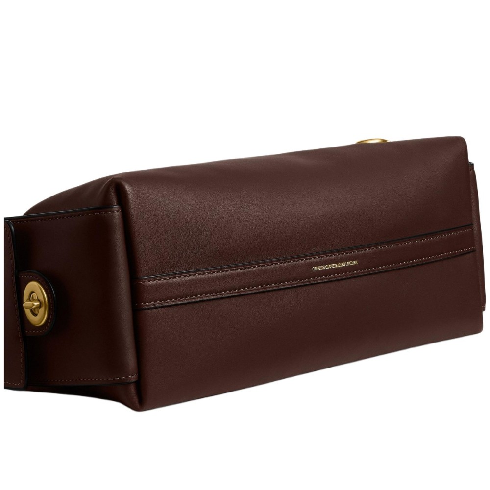 Pocket Handbags Cow Leather Large Zip Closure Cdz70 B4mpl
