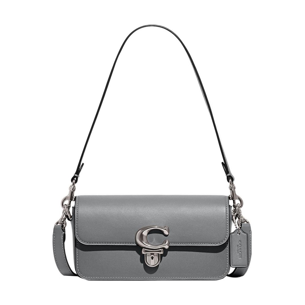Studio Glove Tanning Baguette Bag Crossbody Bag Shoulder Bag Small Size Women S Gray