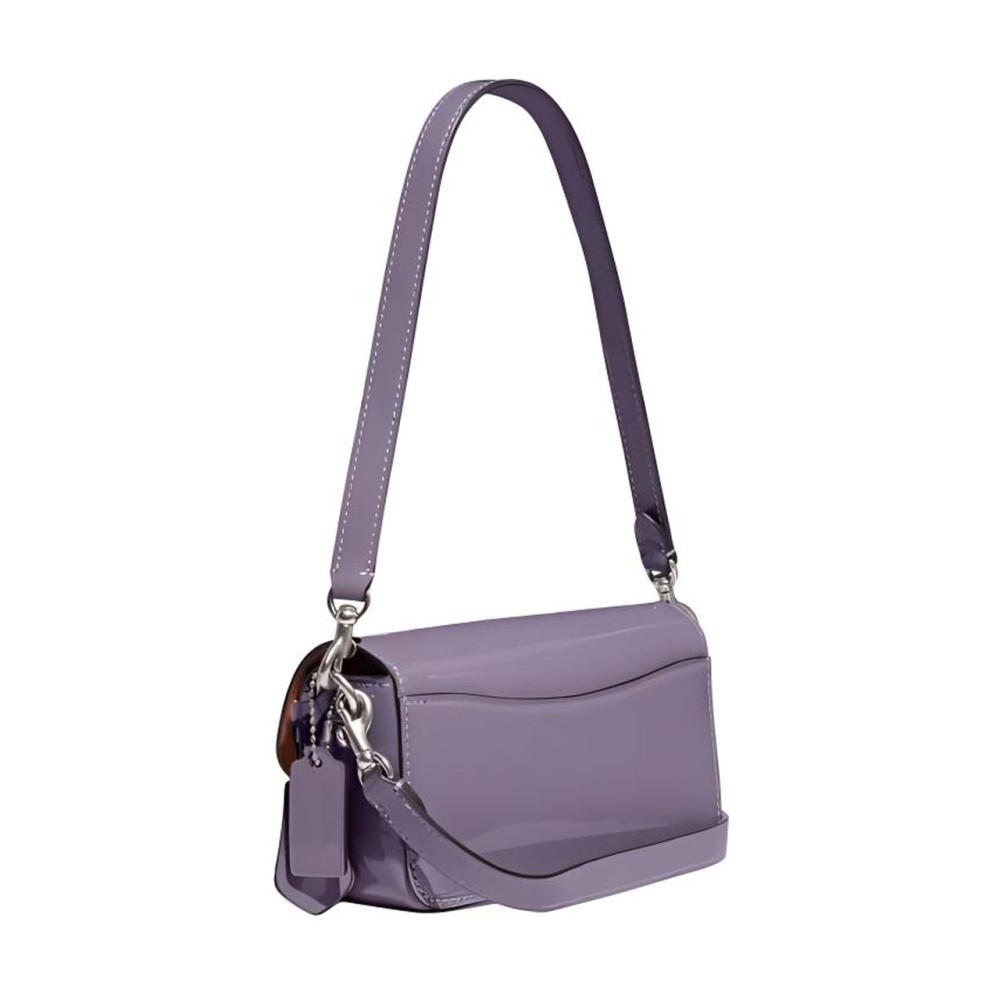 Studio Patent Leather Portable Crossbody Bag Shoulder Bag Women S Light Purple