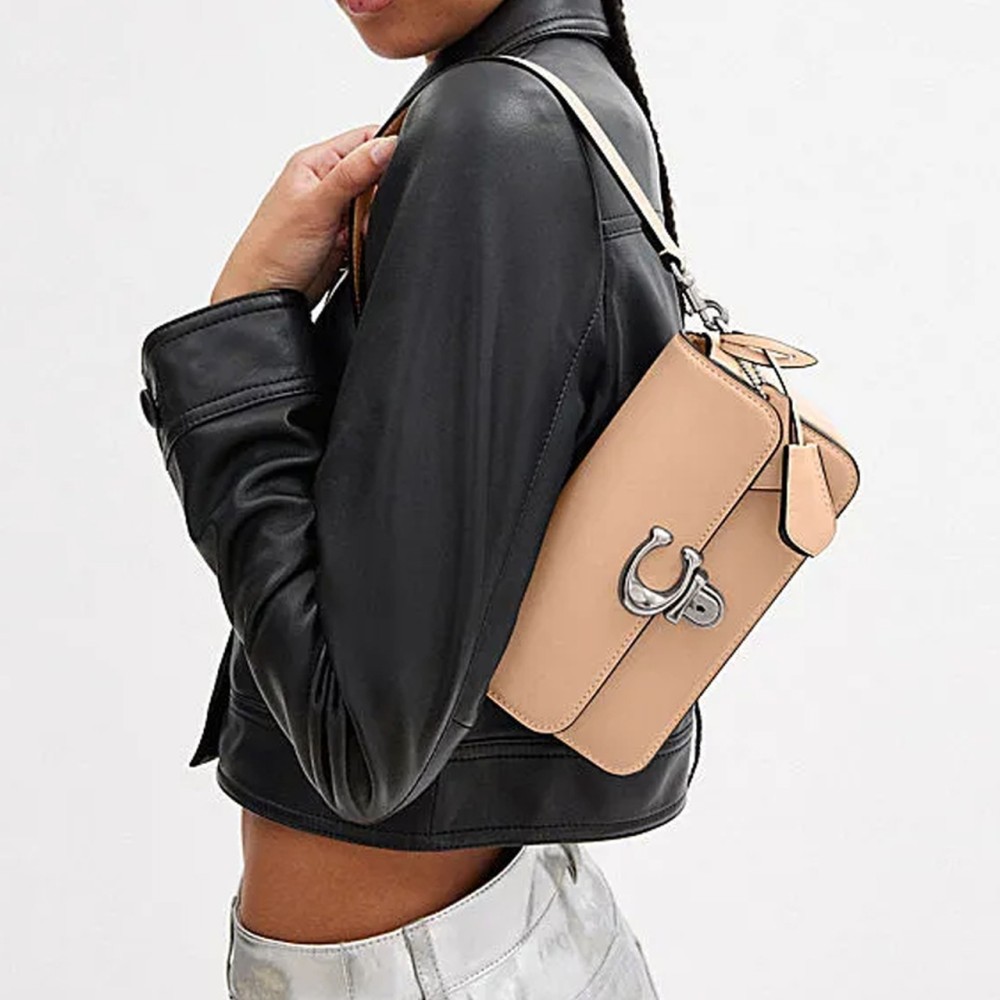 Studio Cow Leather Portable Crossbody Bag Shoulder Bag Women S Skin