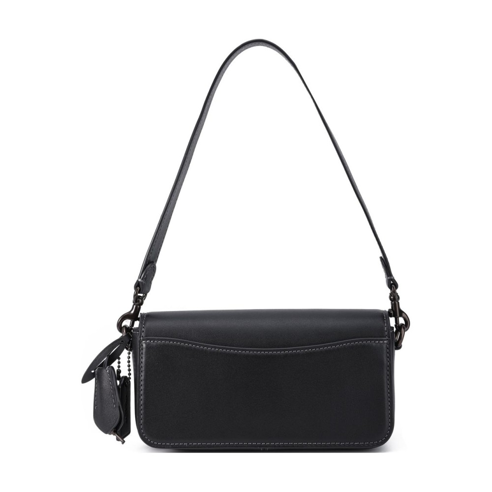 Studio Cow Leather Portable Crossbody Bag Shoulder Bag Women S Black