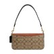 With Cow Leather Portable Crossbody Bag Shoulder Bag Large Women S Khaki Brown
