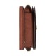 With Cow Leather Portable Crossbody Bag Shoulder Bag Large Women S Khaki Brown