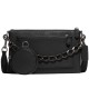 Holden Pebble Texture Cow Leather Combo Bag Shoulder Bag Crossbody Bag Medium Men S Black