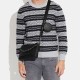 Holden Pebble Texture Cow Leather Combo Bag Shoulder Bag Crossbody Bag Medium Men S Black