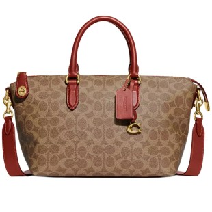Canvas With Calfskin Tote Bag Shopping Bag Portable Crossbody Bag Shoulder Bag Large Size Women S Khaki