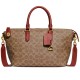 Canvas With Calfskin Tote Bag Shopping Bag Portable Crossbody Bag Shoulder Bag Large Size Women S Khaki