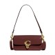 Studio Cow Leather Handbag Shoulder Bag Crossbody Bag Small Women S Burgundy