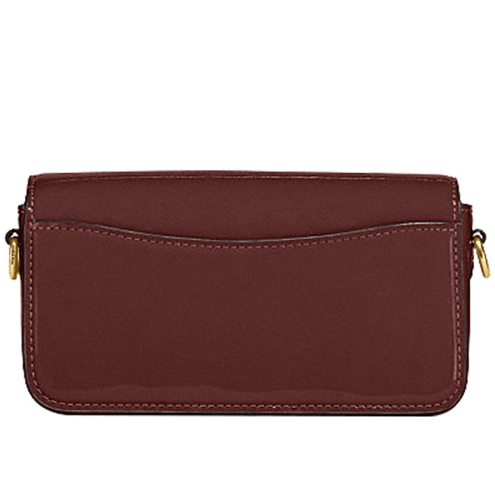 Studio Cow Leather Handbag Shoulder Bag Crossbody Bag Small Women S Burgundy