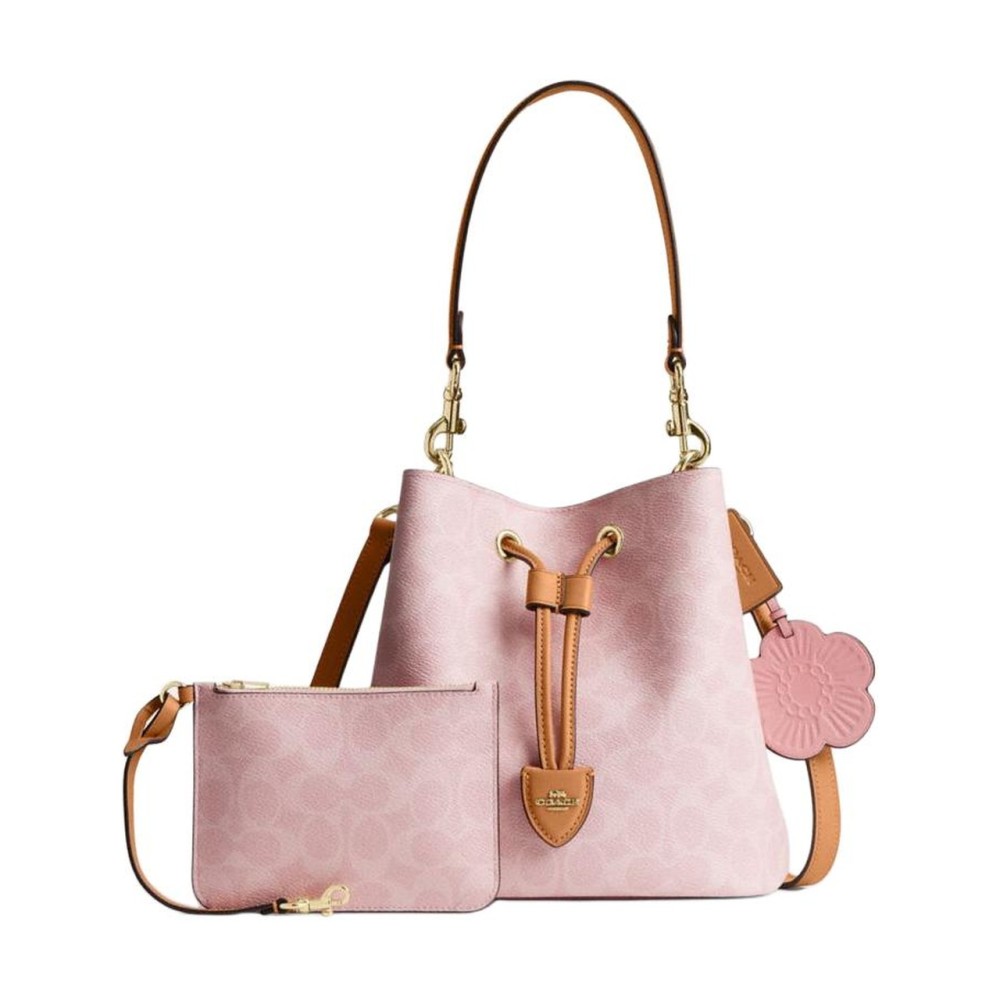 Rowan Handbags Artificial Leather Bucket Bag Drawstring Small Cea23 Impo