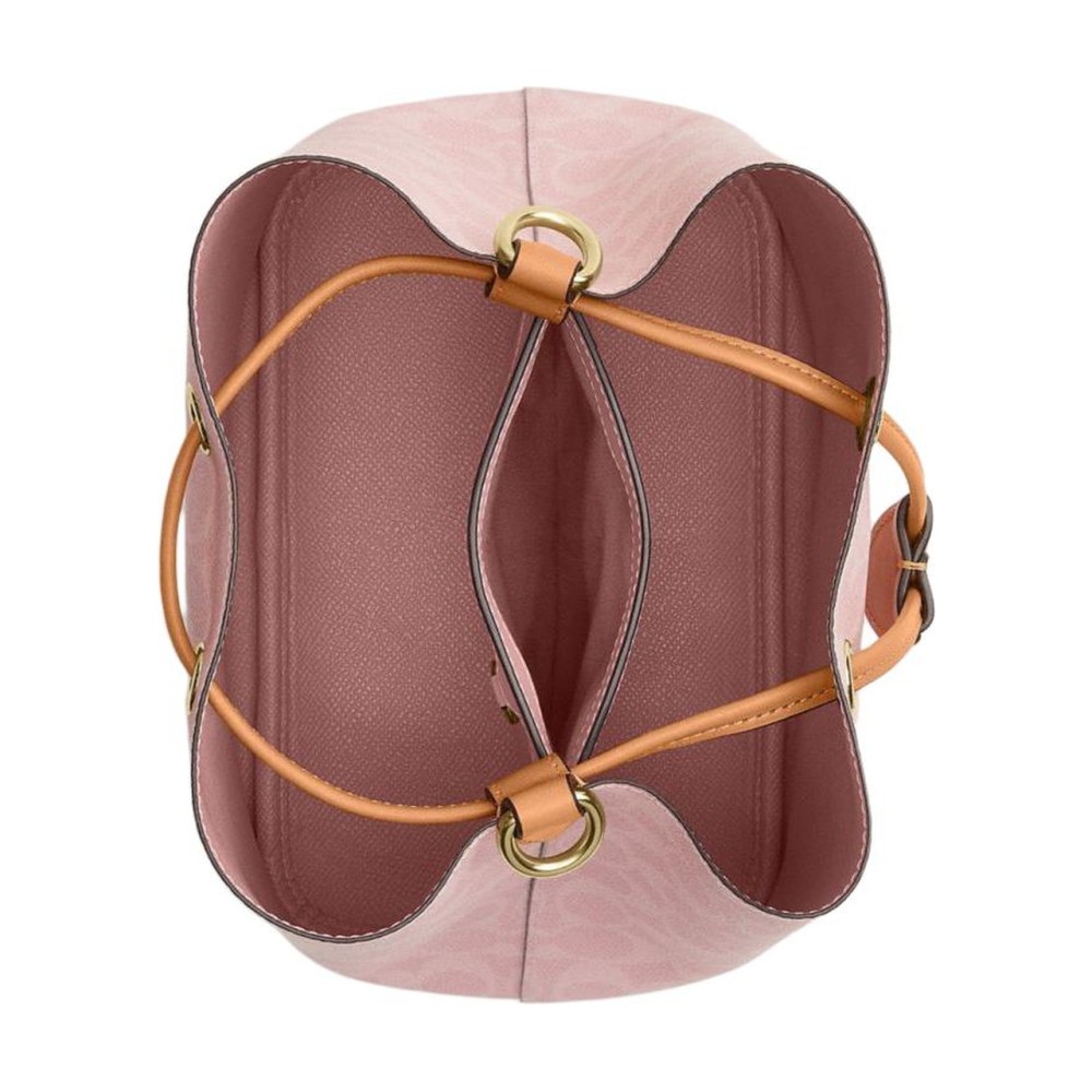Rowan Handbags Artificial Leather Bucket Bag Drawstring Small Cea23 Impo