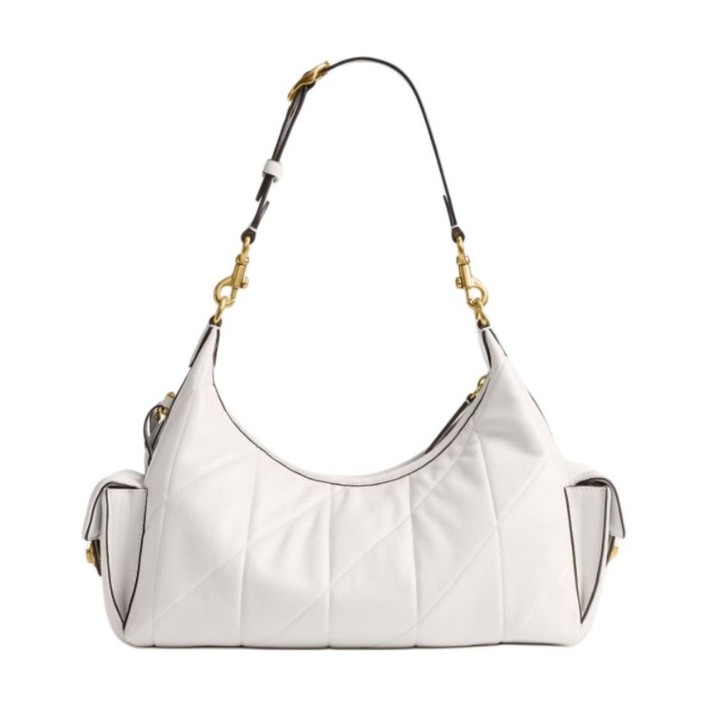 Pocket Shoulder Bags Large Sheepskin Zip Closure Cem89 B4ha