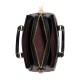 Darcie Coated Canvas And Smooth Leather Shoulder Bag Crossbody Bag Handbag Mini Women S Black