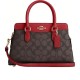 Darcie Pvc Shoulder Bag Crossbody Bag Handbag Mini Women S Gold Brown Red