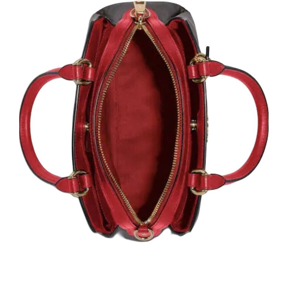 Darcie Pvc Shoulder Bag Crossbody Bag Handbag Mini Women S Gold Brown Red