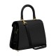 Cow Leather Handbag Shoulder Bag Crossbody Bag Medium Size Women S Black