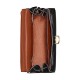 Cow Leather Handbag Shoulder Bag Crossbody Bag Medium Size Women S Black
