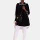 Cow Leather Handbag Shoulder Bag Crossbody Bag Medium Size Women S Black