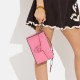 Tabby Glove Tanned Leather Handbag Shoulder Bag Crossbody Bag Small Women S Pink