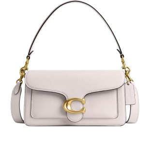 Tabby Logo Plaque Shoulder Bag