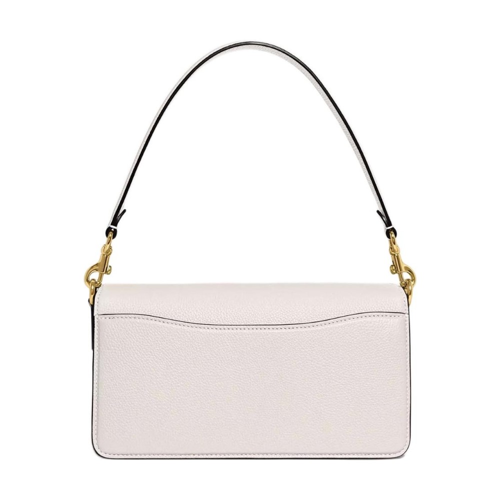 Tabby Logo Plaque Shoulder Bag