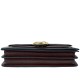 Tabby Leather Shoulder Bag Portable Crossbody Bag Shoulder Bag Medium Size Women S Maple Brown