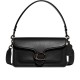 Tabby Pebbled Leather Portable Crossbody Bag Shoulder Bag Medium Size Women S Pure Black