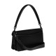 Tabby Pebbled Leather Portable Crossbody Bag Shoulder Bag Medium Size Women S Pure Black