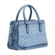 Darcie Canvas With Leather Handbag Shoulder Bag Crossbody Bag Mini Women S Cornflower Blue